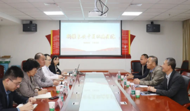 新疆生产建设兵团第五师双河市残疾人联合会一行到新疆长安中医脑病医院调研