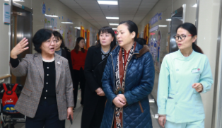新疆生产建设兵团第十二师残疾人联合会到新疆长安中医脑病医院参观交流