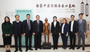 哈萨克斯坦医疗代表团到西安中医脑病医院参观访问
