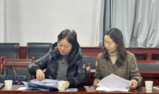 陕西省商洛市医保局到商洛仁真中医脑病康复医院开展年度工作检查