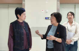 新疆乌鲁木齐市高新区（新市区）疾控中心到新疆长安中医脑病医院参观交流