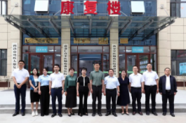 商洛职业技术学院到商洛仁真中医脑病康复医院参观交流