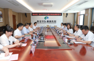 陕西省卫生健康委百万减残工程专家委员会到西安中医脑病医院调研指导