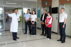 新疆顺丰速运有限公司到新疆长安中医脑病医院参观交流