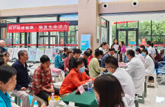 西安中医脑病医院开展世界肠道健康日公益义诊活动