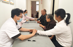 商洛仁真中医脑病康复医院开展健康义诊活动