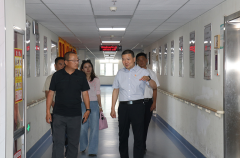 新疆维吾尔自治区工人疗养院到新疆长安中医脑病医院参观交流